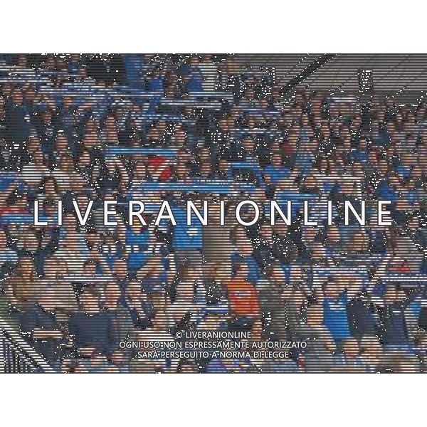 Campionato di Basket Serie A 2019/2020 Brescia, Italia 19/01/2020 Germani Basket Brescia vs AX Armani Exchange Olimpia Milano Nella foto: Tifosi della Leonessa Germani Brescia FOTO SAVINO PAOLELLA-ALESSIO MARINI-AG ALDO LIVERANI SAS