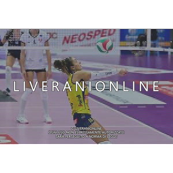 Campionato di Volley Serie A1 Femminile 2019/2020 Treviso, Italia 19/01/2020 Imoco Volley Conegliano vs Lardini Filottrano Nella foto: Bagher di Monica De Gennaro FOTO FLAVIO PAVANELLO-ALESSIO MARINI-AG ALDO LIVERANI SAS