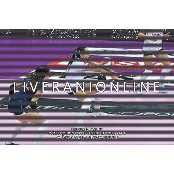 Campionato di Volley Serie A1 Femminile 2019/2020 Treviso, Italia 19/01/2020 Imoco Volley Conegliano vs Lardini Filottrano Nella foto: Ricezione in bagher di Laura Partenio FOTO FLAVIO PAVANELLO-ALESSIO MARINI-AG ALDO LIVERANI SAS