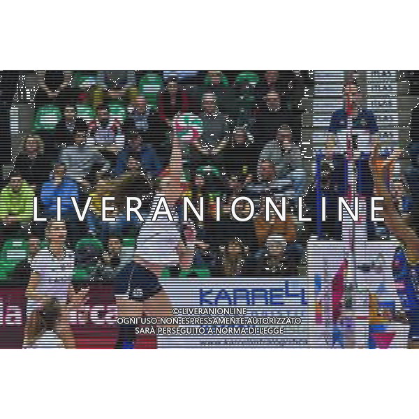 Campionato di Volley Serie A1 Femminile 2019/2020 Treviso, Italia 19/01/2020 Imoco Volley Conegliano vs Lardini Filottrano Nella foto: Attacco di Gaia Moretto FOTO FLAVIO PAVANELLO-ALESSIO MARINI-AG ALDO LIVERANI SAS