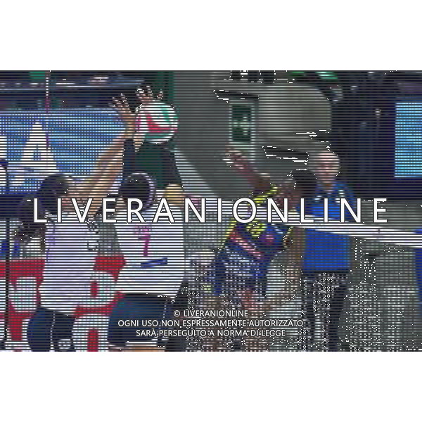 Campionato di Volley Serie A1 Femminile 2019/2020 Treviso, Italia 19/01/2020 Imoco Volley Conegliano vs Lardini Filottrano Nella foto: Attacco di Paola Egonu FOTO FLAVIO PAVANELLO-ALESSIO MARINI-AG ALDO LIVERANI SAS