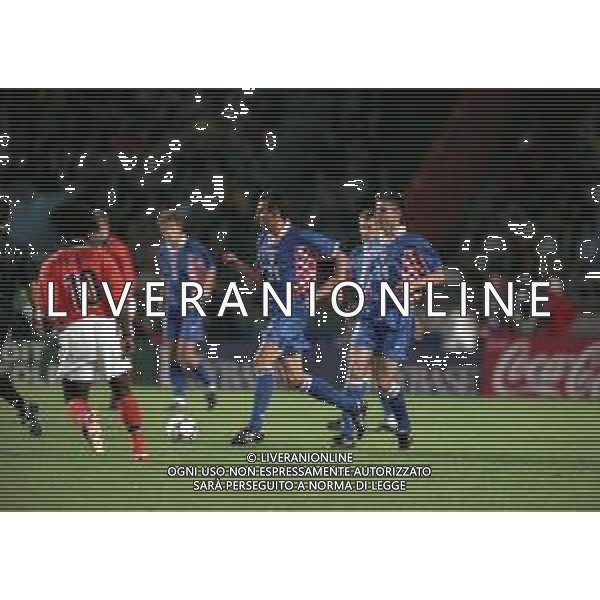 RETROSPETTIVA JURCIC KRUNISLAV CALCIATORE NELLA FOTO JURCIC KRUNISLAV CON LA MAGLIA DELLA NAZIONALE DELLA CROAZIA AI MONDIALI DI FRANCIA 1998 AG ALDO LIVERANI SAS