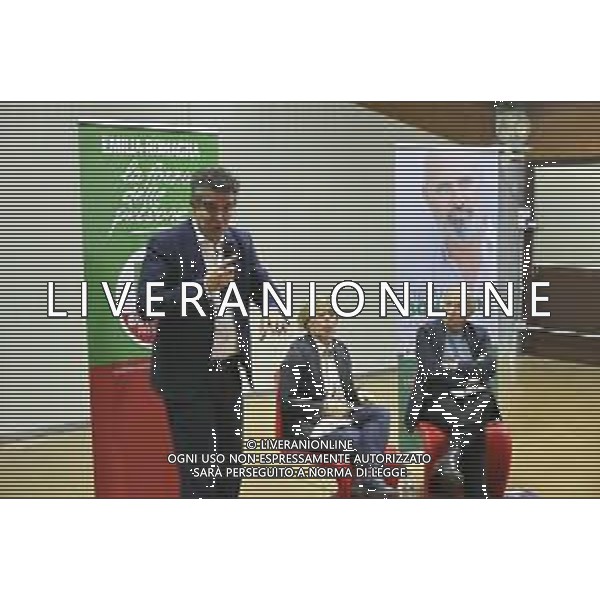 IMOLA 21 01 2020 PARTITO DEMOCRATICO INCONTRO CON SENATORE DANIELE MANCA E SERGIO VENTURI ASSESSORE ALLE POLITICHE PER LA SALUTE NELLA FOTO SENATORE DANIELE MANCA FRANCESCA MARCHETTI E ASSESSORE SERGIO VENTURI FOTO GIANNI SANNA-AG ALDO LIVERANI SAS