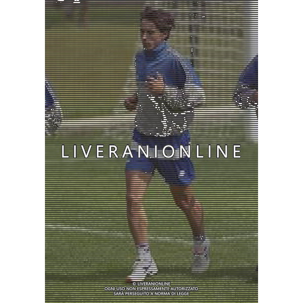 1998-1999 ALLENAMENTO SAMPDORIA NELLA FOTO alessandro grandoni AG ALDO LIVERANI SAS