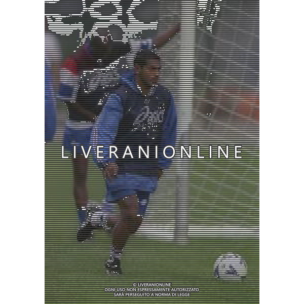 1998-1999 ALLENAMENTO SAMPDORIA NELLA FOTO AG ALDO LIVERANI SAS