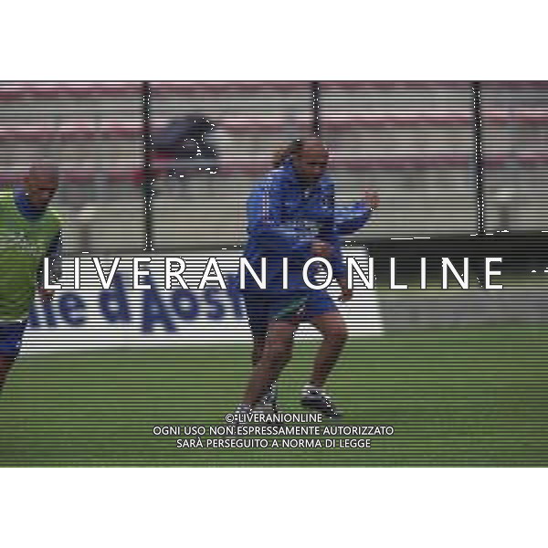 1998-1999 ALLENAMENTO SAMPDORIA NELLA FOTO LUCIANO SPALLETTI ALLENATORE SAMPDORIA CALCIO AG ALDO LIVERANI SAS