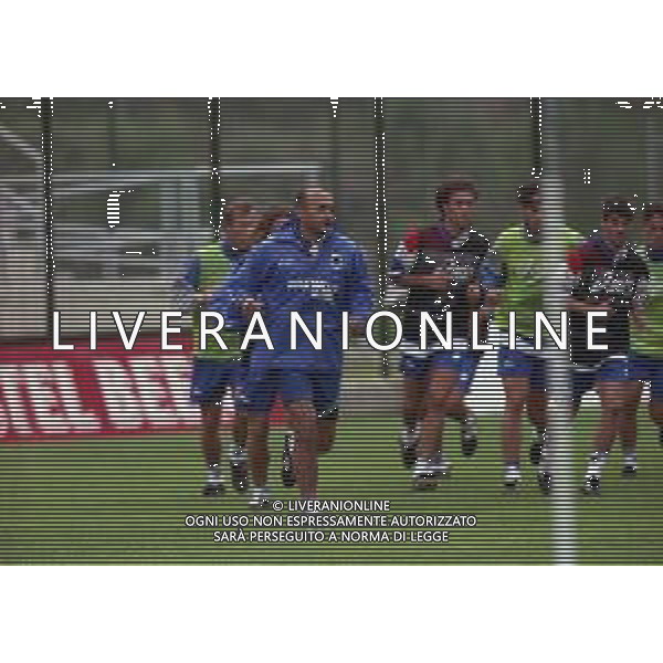 1998-1999 ALLENAMENTO SAMPDORIA NELLA FOTO LUCIANO SPALLETTI ALLENATORE SAMPDORIA CALCIO AG ALDO LIVERANI SAS