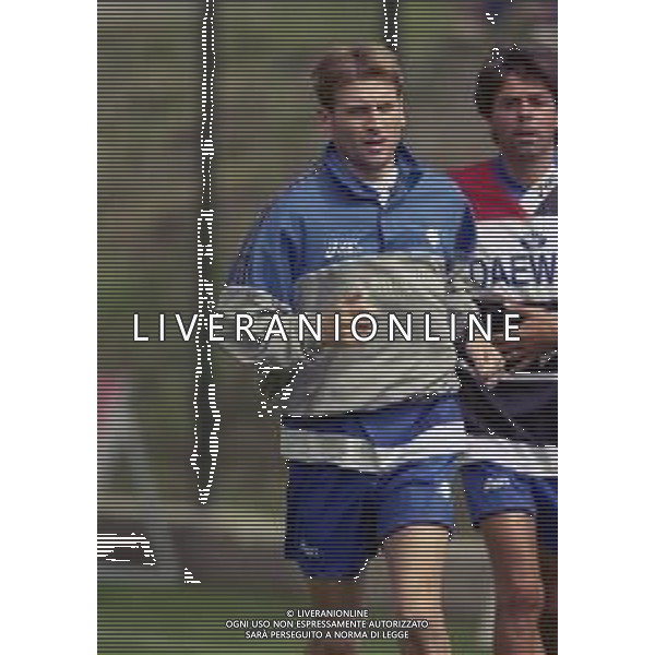 1998-1999 ALLENAMENTO SAMPDORIA NELLA FOTO BRATISLAV ZIVKOVIC AG ALDO LIVERANI SAS