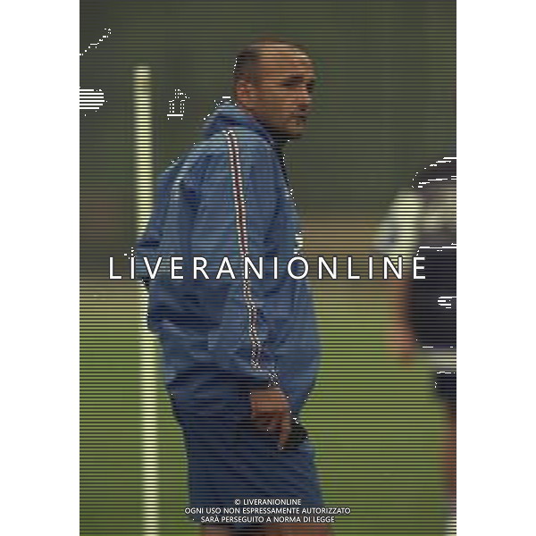 1998-1999 ALLENAMENTO SAMPDORIA NELLA FOTO LUCIANO SPALLETTI ALLENATORE SAMPDORIA CALCIO AG ALDO LIVERANI SAS