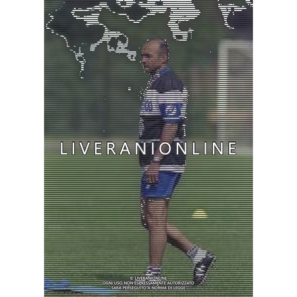 1998-1999 ALLENAMENTO SAMPDORIA NELLA FOTO LUCIANO SPALLETTI ALLENATORE SAMPDORIA CALCIO AG ALDO LIVERANI SAS