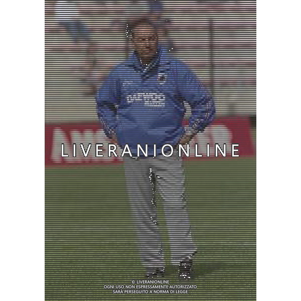 1998-1999 ALLENAMENTO SAMPDORIA NELLA FOTO PIETRO BATTARA AG ALDO LIVERANI SAS
