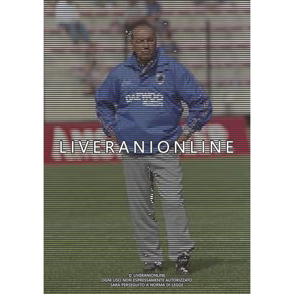 1998-1999 ALLENAMENTO SAMPDORIA NELLA FOTO PITRO BATTARA AG ALDO LIVERANI SAS
