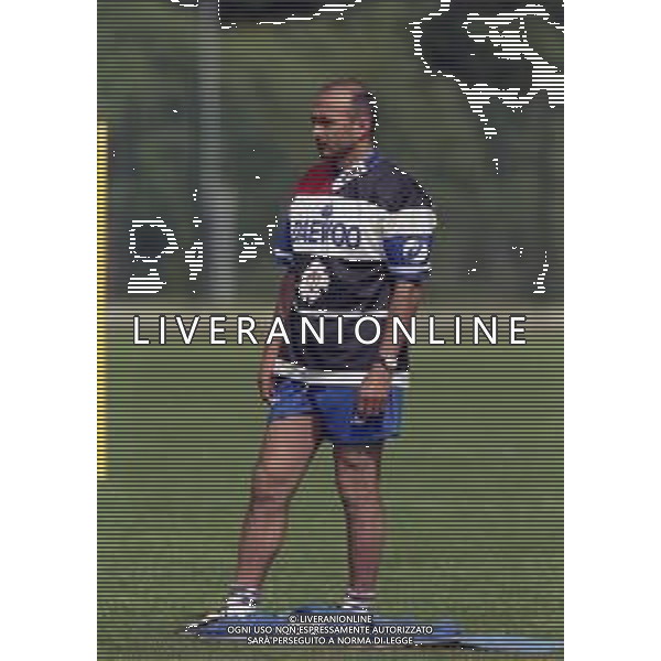 1998-1999 ALLENAMENTO SAMPDORIA NELLA FOTO LUCIANO SPALLETTI ALLENATORE SAMPDORIA CALCIO AG ALDO LIVERANI SAS