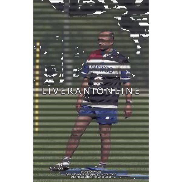 1998-1999 ALLENAMENTO SAMPDORIA NELLA FOTO LUCIANO SPALLETTI ALLENATORE SAMPDORIA CALCIO AG ALDO LIVERANI SAS