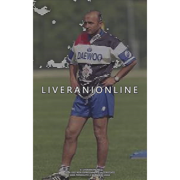 1998-1999 ALLENAMENTO SAMPDORIA NELLA FOTO LUCIANO SPALLETTI ALLENATORE SAMPDORIA CALCIO AG ALDO LIVERANI SAS