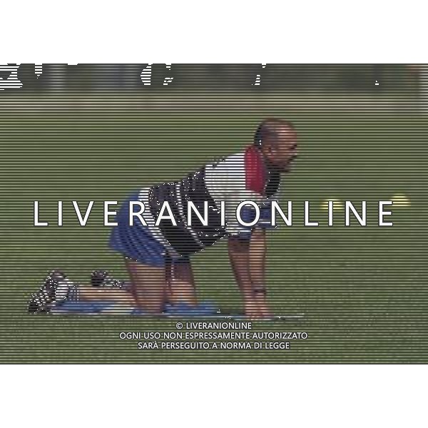 1998-1999 ALLENAMENTO SAMPDORIA NELLA FOTO LUCIANO SPALLETTI ALLENATORE SAMPDORIA CALCIO AG ALDO LIVERANI SAS