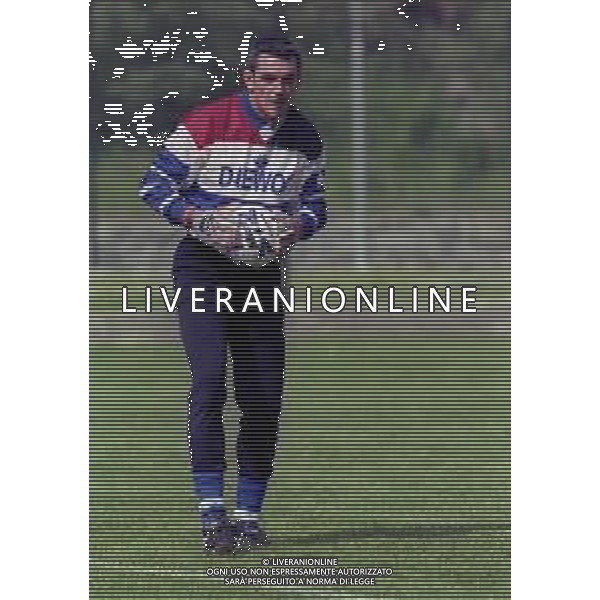 1998-1999 ALLENAMENTO SAMPDORIA NELLA FOTO MARCO AMBROSIO AG ALDO LIVERANI SAS