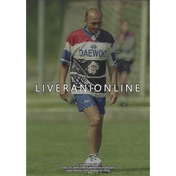 1998-1999 ALLENAMENTO SAMPDORIA NELLA FOTO LUCIANO SPALLETTI ALLENATORE SAMPDORIA CALCIO AG ALDO LIVERANI SAS