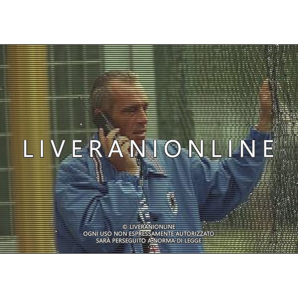 1998-1999 ALLENAMENTO SAMPDORIA NELLA FOTO GIORGIO AJAZZONE TEAM MANAGER SAMPDORIA CALCIO AG ALDO LIVERANI SAS