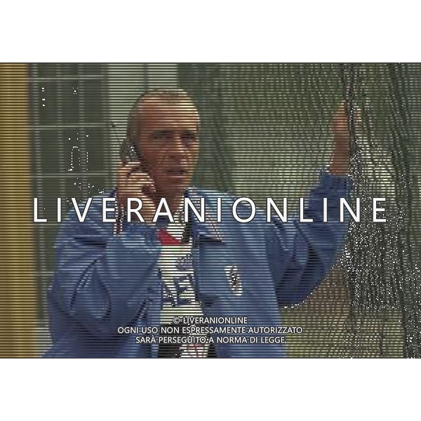 1998-1999 ALLENAMENTO SAMPDORIA NELLA FOTO GIORGIO AJAZZONE TEAM MANAGER SAMPDORIA CALCIO AG ALDO LIVERANI SAS