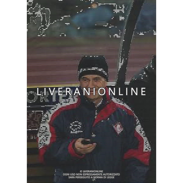 15-12-1999 PIACENZA COPPA ITALIA OTTAVI RITORNO PIACENZA ROMA 0-1 NELLA FOTO LUIGI SIMONI ALLENATORE ROMA CALCIO AG ALDO LIVERANI SAS