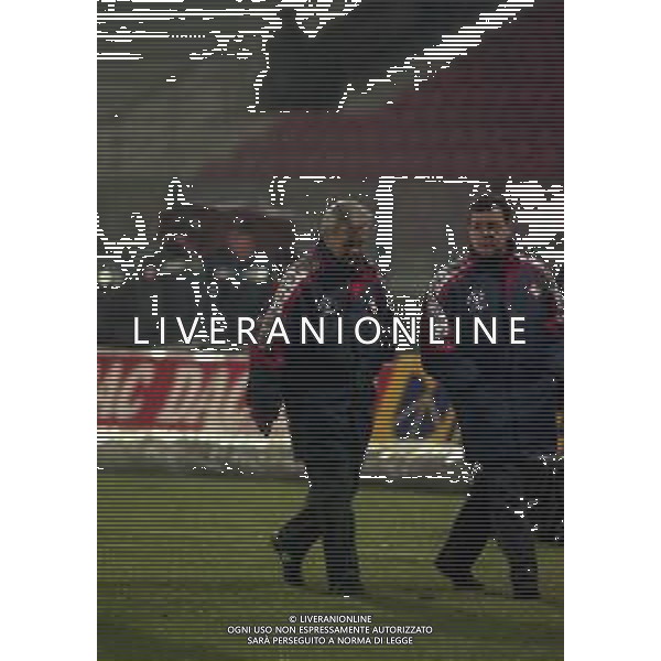 15-12-1999 PIACENZA COPPA ITALIA OTTAVI RITORNO PIACENZA ROMA 0-1 NELLA FOTO LUIGI SIMONI ALLENATORE ROMA CALCIO AG ALDO LIVERANI SAS