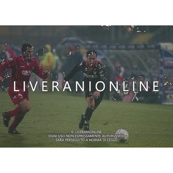 15-12-1999 PIACENZA COPPA ITALIA OTTAVI RITORNO PIACENZA ROMA 0-1 NELLA FOTO Sergej Alejnikove -cleto polonia AG ALDO LIVERANI SAS