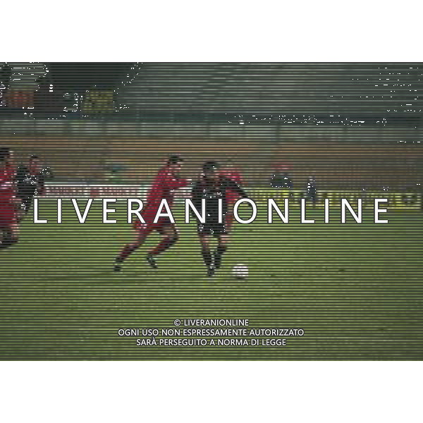 15-12-1999 PIACENZA COPPA ITALIA OTTAVI RITORNO PIACENZA ROMA 0-1 NELLA FOTO AZIONE DI GIOCO AG ALDO LIVERANI SAS