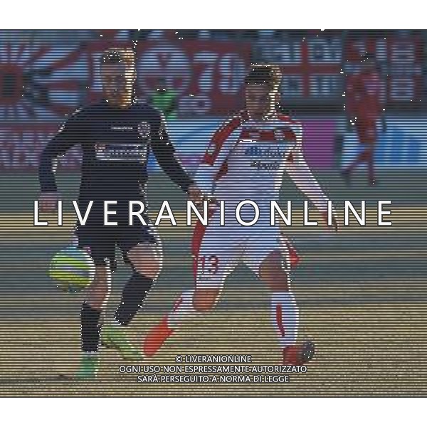 SUDTIROL - VIS PESARO CAMPIONATO CALCIO SERIE C 22.01.2020 NELLA FOTO DE FEO E DAVID ©AGENZIA ALDO LIVERANI SAS