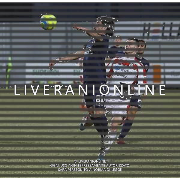 SUDTIROL - VIS PESARO CAMPIONATO CALCIO SERIE C 22.01.2020 NELLA FOTO GENNARI IN ANTICIPO SU MAZZOCCHI ©AGENZIA ALDO LIVERANI SAS