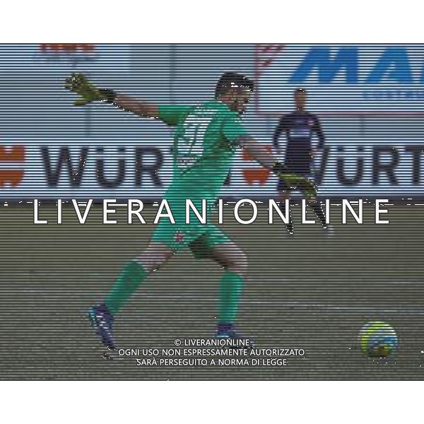 SUDTIROL - VIS PESARO CAMPIONATO CALCIO SERIE C 22.01.2020 NELLA FOTO PUGGIONI RINVIA ©AGENZIA ALDO LIVERANI SAS