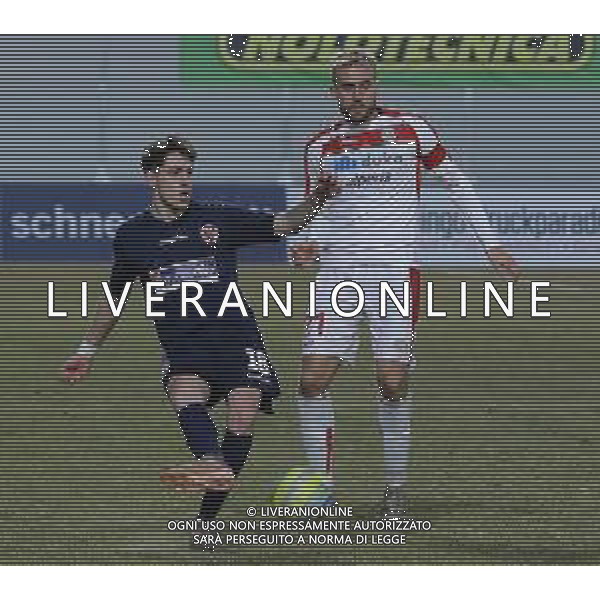 SUDTIROL - VIS PESARO CAMPIONATO CALCIO SERIE C 22.01.2020 NELLA FOTO TESIORE IN ANTICIPO SU TAIT ©AGENZIA ALDO LIVERANI SAS