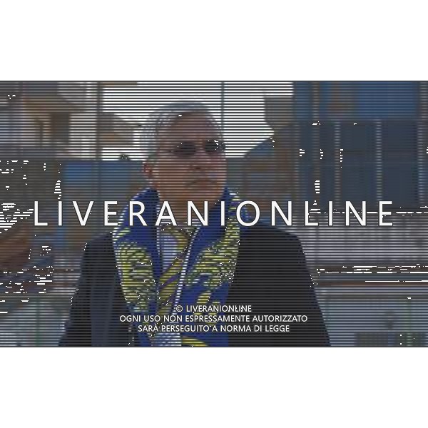 Campionato di Calcio Serie C - Lega Pro 2019/2020 Pagani (SA), Italia 22/01/2020 Paganese vs Viterbese Nella foto: Il presidente della A.S. Viterbese Marco Arturo Romano FOTO ANDREA D\'AMICO-ALESSIO MARINI-AG ALDO LIVERANI SAS
