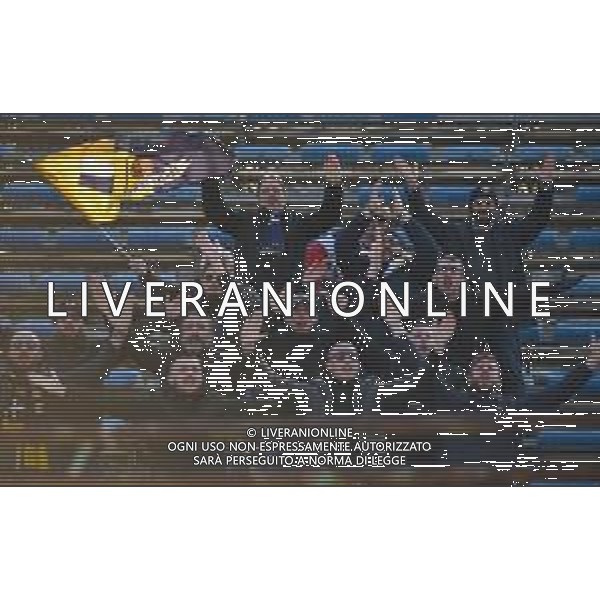 Campionato di Calcio Serie C - Lega Pro 2019/2020 Pagani (SA), Italia 22/01/2020 Paganese vs Viterbese Nella foto: I tifosi della A.S. Viterbese FOTO ANDREA D\'AMICO-ALESSIO MARINI-AG ALDO LIVERANI SAS