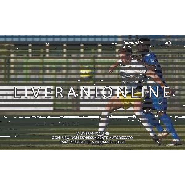 Campionato di Calcio Serie C - Lega Pro 2019/2020 Pagani (SA), Italia 22/01/2020 Paganese vs Viterbese Nella foto: Federico Baschirotto (6) A.S. Viterbese contrastato da Abou Diop (11) Paganese Calcio 1926 FOTO ANDREA D\'AMICO-ALESSIO MARINI-AG ALDO LIVERANI SAS