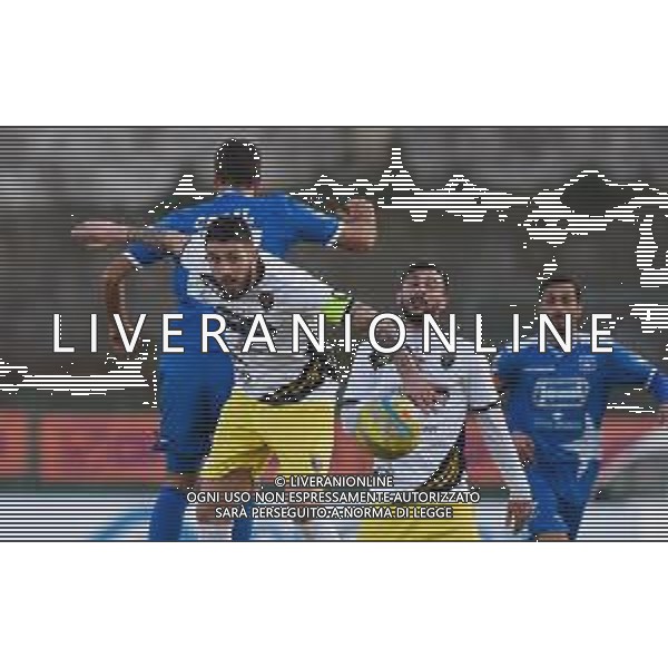 Campionato di Calcio Serie C - Lega Pro 2019/2020 Pagani (SA), Italia 22/01/2020 Paganese vs Viterbese Nella foto: Caetano Calil (17) Paganese Calcio 1926 e Andrea Errico (14) A.S. Viterbese in un contrasto aereo FOTO ANDREA D\'AMICO-ALESSIO MARINI-AG ALDO LIVERANI SAS