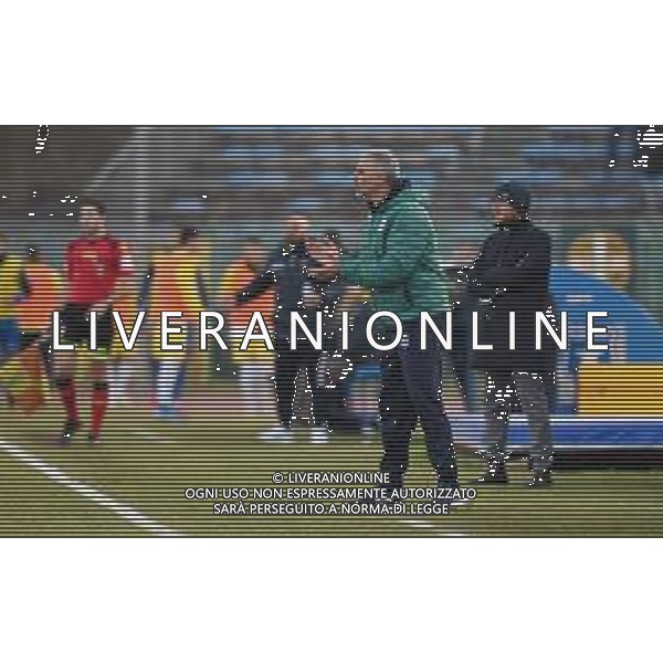 Campionato di Calcio Serie C - Lega Pro 2019/2020 Pagani (SA), Italia 22/01/2020 Paganese vs Viterbese Nella foto: Il tecnico della Paganese Calcio 1926 Alessandro Erra FOTO ANDREA D\'AMICO-ALESSIO MARINI-AG ALDO LIVERANI SAS