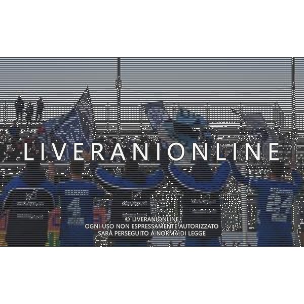 Campionato di Calcio Serie C - Lega Pro 2019/2020 Pagani (SA), Italia 22/01/2020 Paganese vs Viterbese Nella foto: I calciatori della Paganese Calcio 1926 a fine gara FOTO ANDREA D\'AMICO-ALESSIO MARINI-AG ALDO LIVERANI SAS