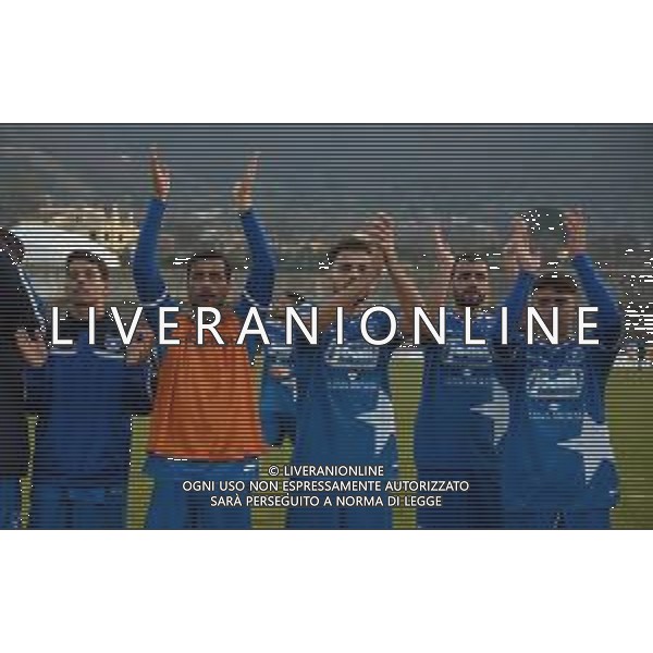 Campionato di Calcio Serie C - Lega Pro 2019/2020 Pagani (SA), Italia 22/01/2020 Paganese vs Viterbese Nella foto: I calciatori della Paganese Calcio 1926 a fine gara FOTO ANDREA D\'AMICO-ALESSIO MARINI-AG ALDO LIVERANI SAS