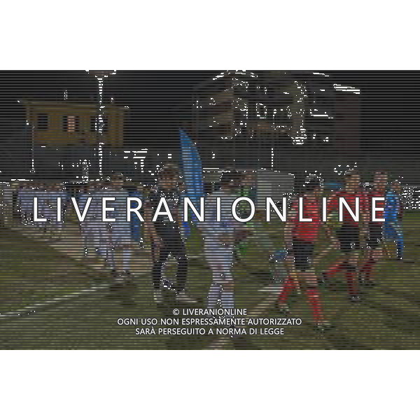 Campionato di Calcio Serie C - Lega Pro 2019/2020 Carrara, Italia 22/01/2020 Carrarese vs Pontedera Nella foto: L\'ingresso delle squadre FOTO FABIO FAGIOLINI-ALESSIO MARINI-AG ALDO LIVERANI SAS