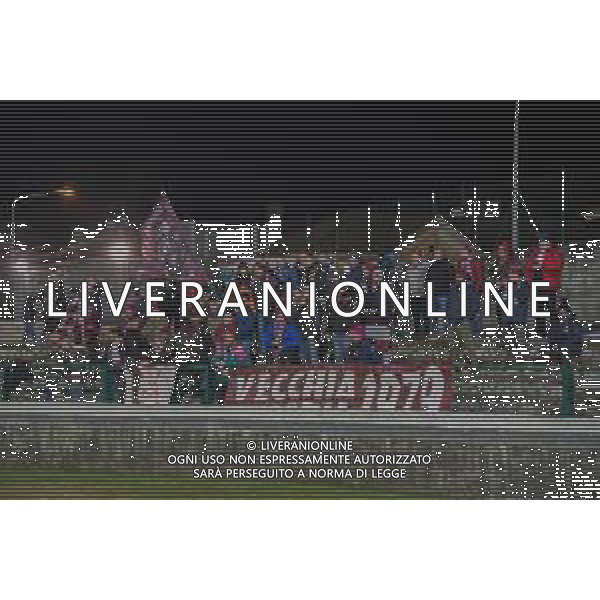 Campionato di Calcio Serie C - Lega Pro 2019/2020 Carrara, Italia 22/01/2020 Carrarese vs Pontedera Nella foto: I tifosi del Pontedera FOTO FABIO FAGIOLINI-ALESSIO MARINI-AG ALDO LIVERANI SAS