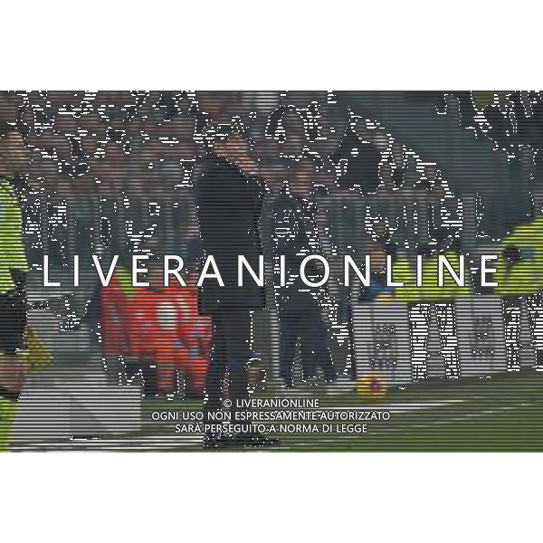 Torino 22.01.2020 Stadio Allianz Stadium ©Alessandro Falzone/Agenzia Aldo Liverani 22.01.2020 Quarti di finale Coppa Italia Juventus vs Roma 2019-20120 Nella foto : PAULO FONSECA ©/ AGENZIA ALDO LIVERANI SAS