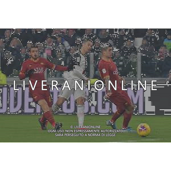 Torino 22.01.2020 Stadio Allianz Stadium ©Alessandro Falzone/Agenzia Aldo Liverani 22.01.2020 Quarti di finale Coppa Italia Juventus vs Roma 2019-20120 Nella foto : IL GOL DI CRISTIANO RONALDO ©/ AGENZIA ALDO LIVERANI SAS