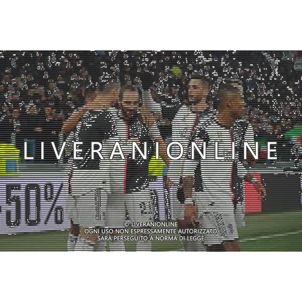 Torino 22.01.2020 Allianz Stadium Juventus vs Roma Quarti di finale Coppa Italia Tim 2019/2020 ©Viganti/Agenzia Aldo Liverani Nella foto: esultanza dopo il gol di cristiano ronaldo ©/ AGENZIA ALDO LIVERANI SAS