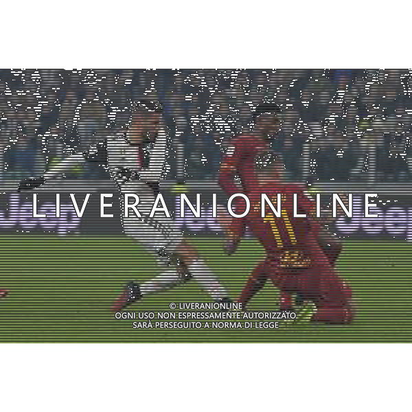 Torino 22.01.2020 Stadio Allianz Stadium ©Alessandro Falzone/Agenzia Aldo Liverani 22.01.2020 Quarti di finale Coppa Italia Juventus vs Roma 2019-20120 Nella foto : IL GOL DI RODRIGO BENTANCUR ©/ AGENZIA ALDO LIVERANI SAS