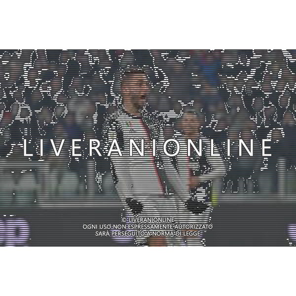 Torino 22.01.2020 Stadio Allianz Stadium ©Alessandro Falzone/Agenzia Aldo Liverani 22.01.2020 Quarti di finale Coppa Italia Juventus vs Roma 2019-20120 Nella foto : ESULTANZA DOPO IL GOL DI RODRIGO BENTANCUR ©/ AGENZIA ALDO LIVERANI SAS