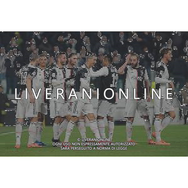 Torino 22.01.2020 Allianz Stadium Juventus vs Roma Quarti di finale Coppa Italia Tim 2019/2020 ©Viganti/Agenzia Aldo Liverani Nella foto : ESULTANZA DOPO IL GOL DI RODRIGO BENTANCUR ©/ AGENZIA ALDO LIVERANI SAS