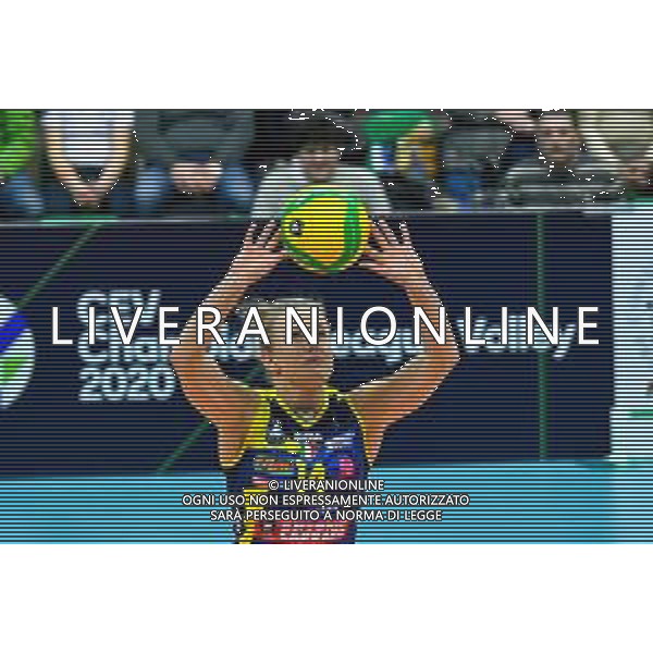 Volley Champions League Women 2019/2020 Treviso, Italia 22/01/2020 Imoco Volley Conegliano vs C.S.M. Volei Alba Blaj Nella foto: Palleggio di Joanna Wolosz FOTO FLAVIO PAVANELLO-ALESSIO MARINI-AG ALDO LIVERANI SAS