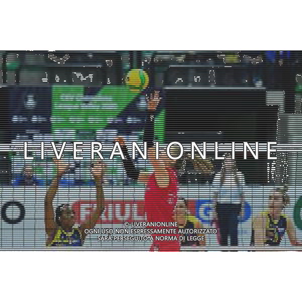 Volley Champions League Women 2019/2020 Treviso, Italia 22/01/2020 Imoco Volley Conegliano vs C.S.M. Volei Alba Blaj Nella foto: Attacco di seconda di Femke Stoltenborg FOTO FLAVIO PAVANELLO-ALESSIO MARINI-AG ALDO LIVERANI SAS
