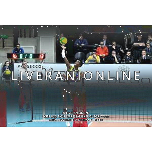 Volley Champions League Women 2019/2020 Treviso, Italia 22/01/2020 Imoco Volley Conegliano vs C.S.M. Volei Alba Blaj Nella foto: Attacco di Paola Egonu FOTO FLAVIO PAVANELLO-ALESSIO MARINI-AG ALDO LIVERANI SAS